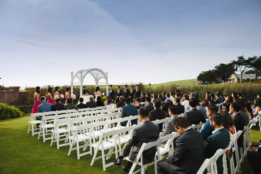 Wedding at the Half Moon Bay Golf Links