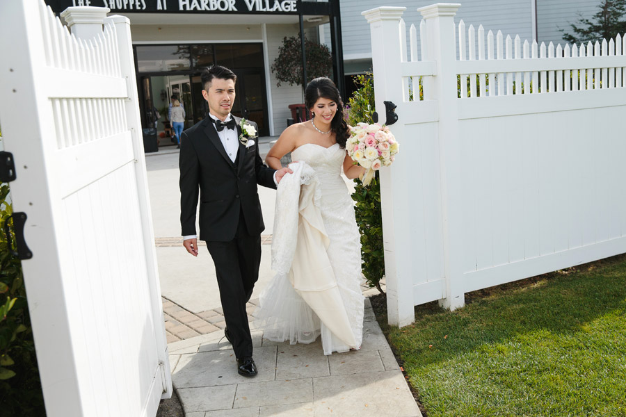 Wedding at the Half Moon Bay Harbor Oceanic Hotel