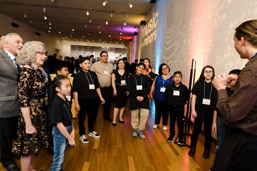Kids at a Charity Event at San Jose Tech Museum